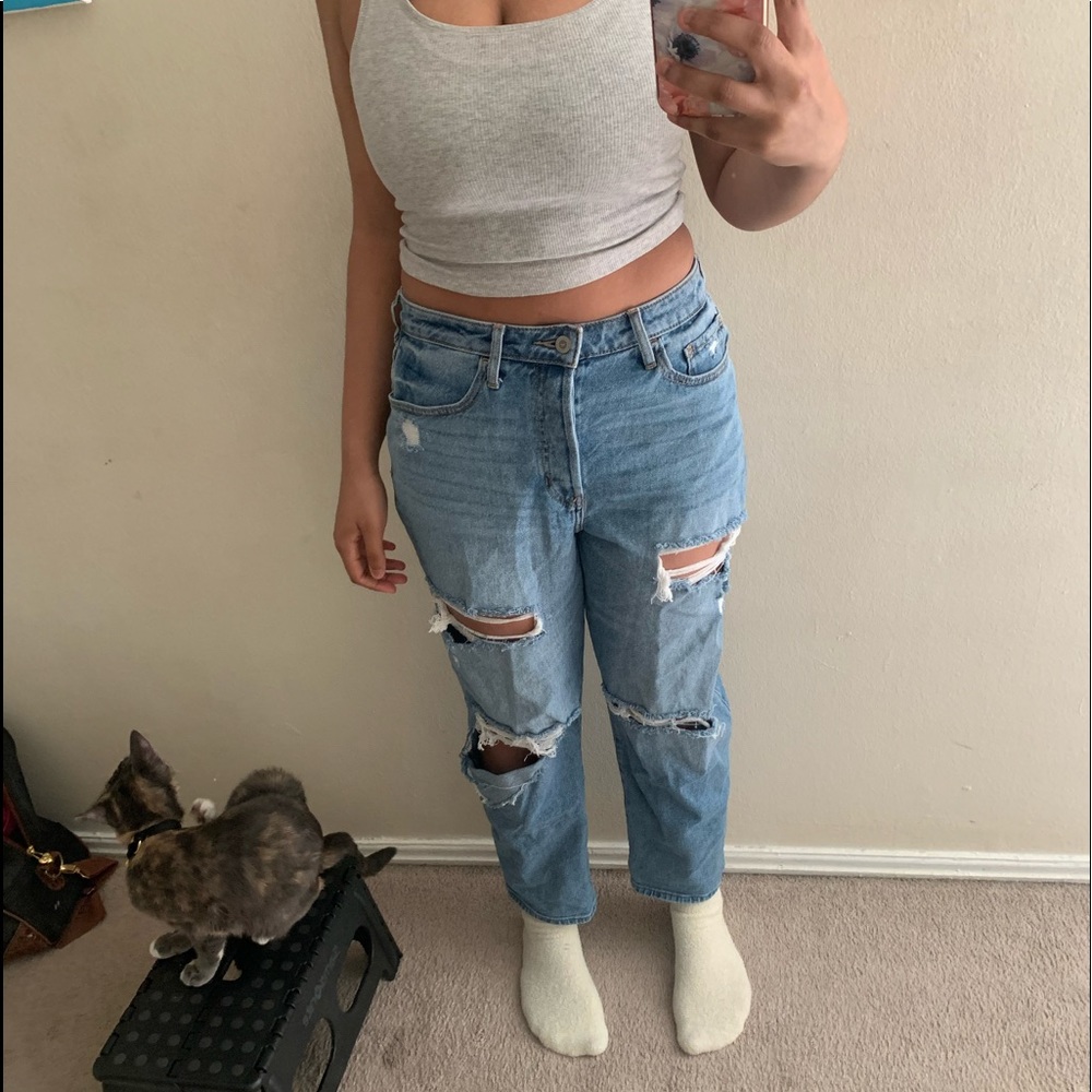 Hollister Ultra High Rise Vintage Straight Jeans